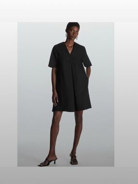 NWT COS A Line Poplin Dress
